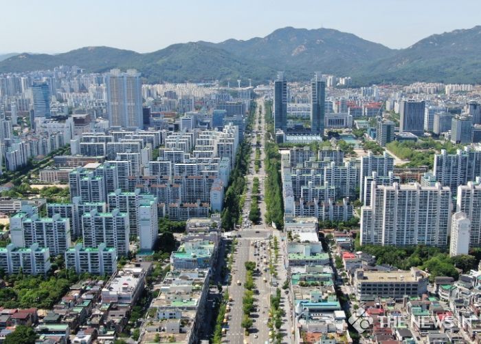 평촌신도시 전경