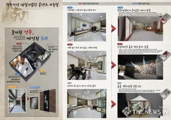 리뉴얼된 행주대첩관 내부